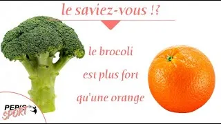 Miniature : Le saviez-vous : le brocoli est plus fort qu'une orange