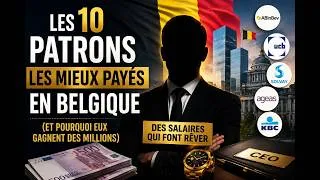 Miniature : Les 10 patrons les mieux payés en Belgique (et pourquoi eux gagnent des millions) #Belgique #CEO