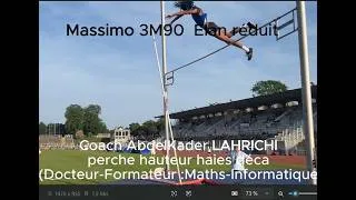 Miniature : Saut à la perche pour Décathlon  : Massimo 3M90