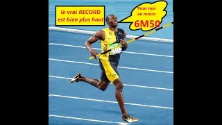 Miniature : Saut à la perche, Et si Hussein BOLT s'y mettait?6m50? Plus?