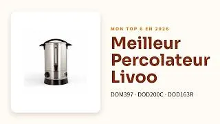 Miniature : Meilleur Percolateur Livoo : Mon Top 6 et Mon Coup de Cœur