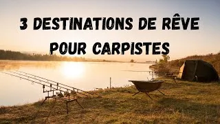 Miniature : Pêche de la Carpe :  3 destinations en Europe que TU DOIS ABSOLUMENT ESSAYER !