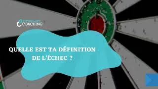Miniature : Performance et coaching   Définition de l'echec