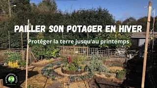 Miniature : Comment je paille mon jardin potager bio en Permaculture facile