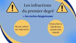 Miniature : Les différents degrés d’infractions au Code de la route : Comprendre pour mieux réussir!