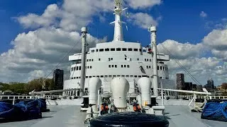 Miniature :     SS Rotterdam : Visite Complète des Extérieurs du Géant Hollandais 