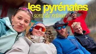 Miniature : les PYRENATES de RETOUR | hiking vlog, copains, montagne, bivouac | s4e1 vlog des pyrénates