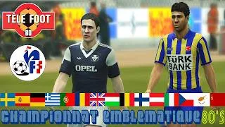 Miniature : | TELEFOOT 80's | 4ème Journée | Division 1 & 2 + Coupe d'Europe | CHAMPIONNAT EMBLEMATIQUE 80's |