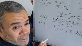 Miniature : Maîtrisez l'Étude de Fonctions (Exemple Complet): Le Tableau de Variation Révélé (Cas Homographique)