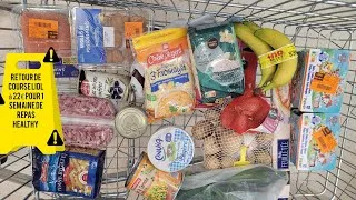 Miniature : Retour de course Lidl petit budget à 22€ par semaine 