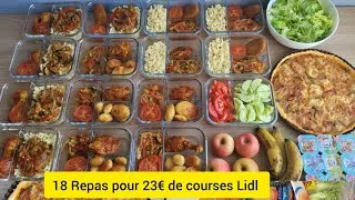Miniature : Batch-cooking d'été: 1 semaine de repas frais spécial canicule à 23€ de courses Lidl 