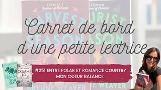 Miniature : Carnet de bord #251 Entre Polar et Romance Country mon coeur balance