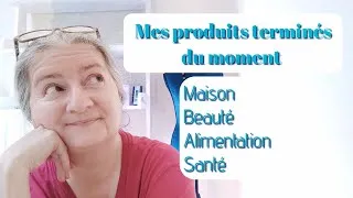 Miniature : Mes produits terminés du moment. #produitsterminés #hygiene #maison #alimentation 