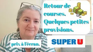 Miniature : 16 juillet. Retour de courses alimentaires et non alimentaires. Prix. #retourdecourses 