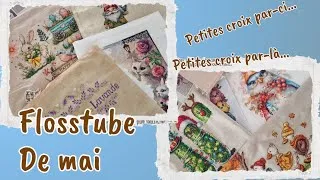 Miniature : Flosstube : un joli mois de mai 🧵💕 #flosstube #crossstitch #pointdecroix 