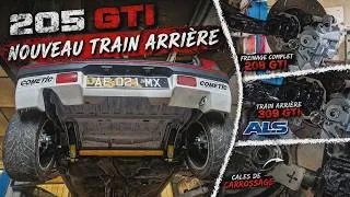 Miniature : Du carrossage négatif pour mon train arrière (205 GTI)