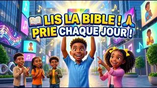 Miniature : 📖 Lis Ta Bible | prie chaque jour | Read Your Bible | pray everyday |Chanson Chrétienne pour Enfants