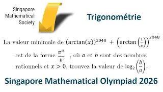 Miniature : Olympiades de Singapour 2026 – On va prendre la tangente !