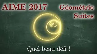 Miniature : Le point qui n’échappe à aucun cercle – AIME 2017