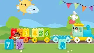 Miniature : Apprendre à compter 🚂 Lego Duplo Train pour enfants