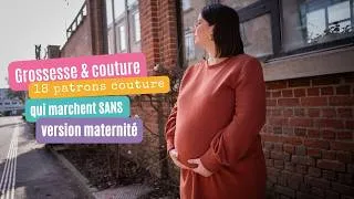 Miniature : Grossesse : 18 patrons couture qui marchent SANS version maternité
