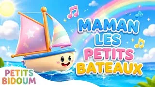 Miniature : Maman les petits bateaux 🚤 - Comptine bébé et chanson pour enfants | Petits bidoum