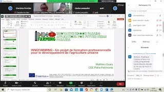 Miniature : Webinaire Innofarming - Agriculture urbaine - Opportunités pour la création d'entreprises agricoles