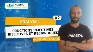 Miniature : Analyse - Fonctions injectives, surjectives, bijectives & réciproques | Maths EPFL, Prépa, Maturité