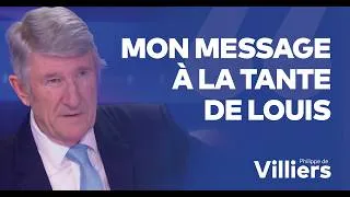Miniature : Philippe de Villiers : "Mon message à la tante de Louis."