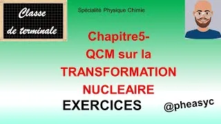 Miniature : Chapitre5-QCM sur la TRANSFORMATION NUCLÉAIRE (spécialité physique en classe de terminale)