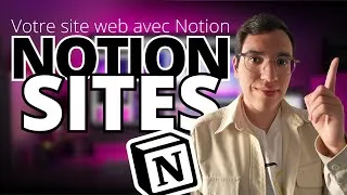 Miniature : Crée ton site avec Notion ! NOTION SITES 🧑‍💻