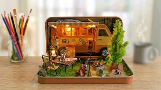 Miniature : Dream Camper : Comment j'ai éclairé la lanterne et le camping car! 💡Action