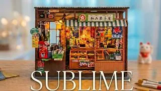 Miniature : Rolife Nostalgic Corner Shop : Mon astuce pour des finitions pro ! 🎨 Test & Avis