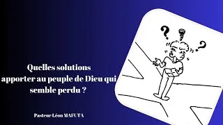 Miniature : Quelles solutions apporter au peuple de Dieu qui semble de plus en plus perdu ?