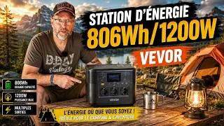 Miniature : La station d'énergie VEVOR idéale pour le camping ?