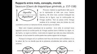Miniature : Signification et théories linguistiques 2025-2026. Cours n°8