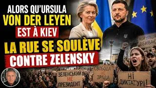 Miniature : Un Jour dans le Monde Alors que Von der Leyen à Kiev la rue se soulève contre Zelensky Revue  N°799