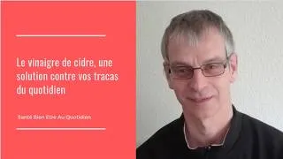 Miniature : 13 problèmes que le vinaigre de cidre peut traiter !!!