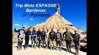 Miniature : Trip Moto   Bardenas   J1   les Pyrénées