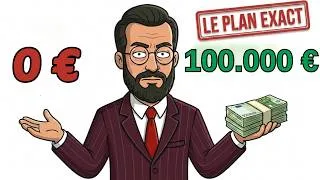 Miniature : De 0 à 100 000 € de patrimoine  Fais ÇA chaque mois( Le plan exact).