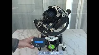 Miniature : Openastrotech - Diy 3D-printed motorized equatorial mount for astrophoto