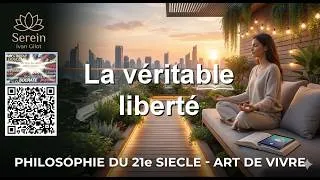 Miniature : 215. La véritable liberté.       Philosophie pratique ; art de  vivre au 21e siècle