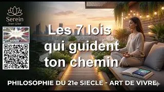 Miniature : 214. Les 7 lois qui guident ton chemin. Philosophie pratique ; art de  vivre au 21e siècle