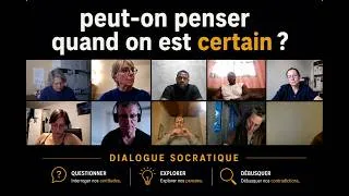 Miniature : Peut-on penser quand on est certain ?#socrate