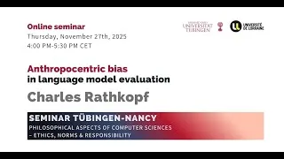 Miniature : Charles Rathkopf on Anthropocentric bias in language model evaluation