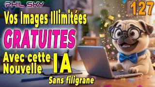 Miniature : Ne ratez pas, cette nouvelle IA gratuite pas connue, vos Images sans limites et marquage, super fun.
