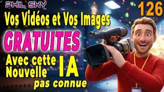 Miniature : Profitez, vos Vidéos et vos Images gratuites Avec cette nouvelle IA pas connue, sans aucun marquage.