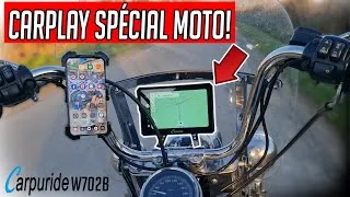 Miniature : Enfin un carplay spécial moto! Parfait pour ma Harley-Davidson | carpuride W702