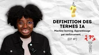 Miniature : DÉFINITION DES TERMES EN IA (EP #1)