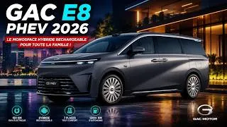 Miniature : 🚗 LE MONOSPACE DU FUTUR ? | Focus sur la nouvelle GAC E8 PHEV 2026
